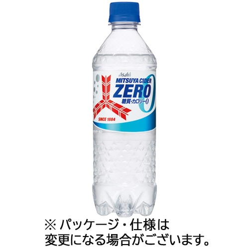 アサヒ飲料 三ツ矢サイダー ZERO 500mL ペットボトル 1ケース(24本)