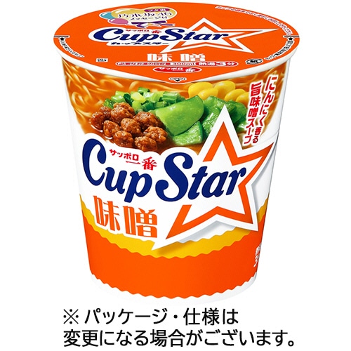 サンヨー食品 サッポロ一番 カップスター 味噌 78g 1ケース(12食)