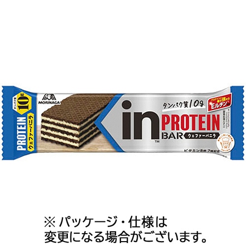 森永製菓 inバープロテイン ウェファーバニラ 1セット(12本)