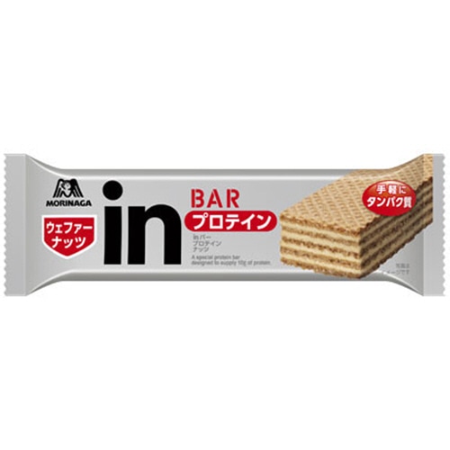 森永製菓 inバープロテイン ウェファーナッツ 1セット(12本)