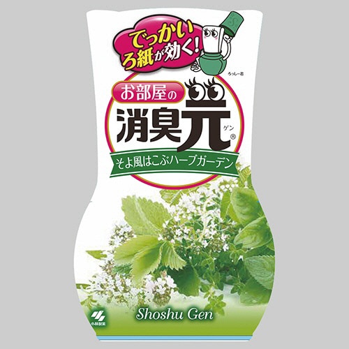 小林製薬 お部屋の消臭元 そよ風はこぶハーブガーデン 400ml 1セット(3個)