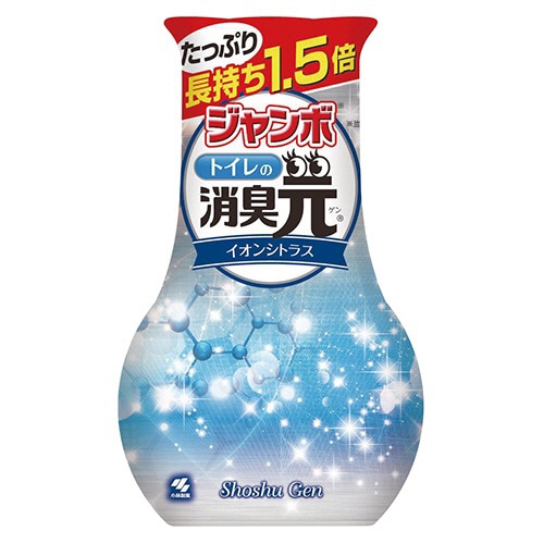 小林製薬 トイレの消臭元ジャンボ イオンシトラス 600ml/個 1セット(3個)