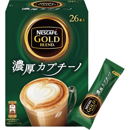 ネスレ ネスカフェ ゴールドブレンド 濃厚カプチーノ 7g 1セット(78本:26本×3箱)