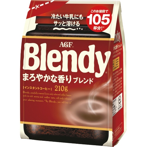 味の素AGF ブレンディ まろやかな香りブレンド 210g 1セット(3袋)