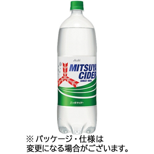 アサヒ飲料 三ツ矢サイダー 1.5L ペットボトル 1ケース(8本)