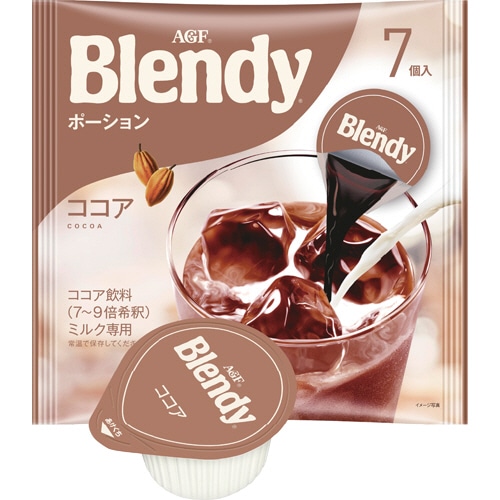 味の素AGF ブレンディ ポーション ココア 21g 1セット(14個:7個×2袋)
