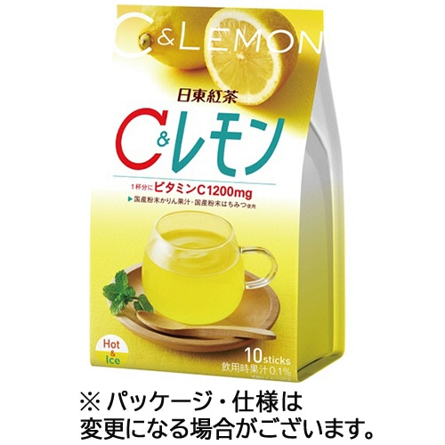 日東紅茶 C&レモン スティック 1セット(30本:10本×3パック)