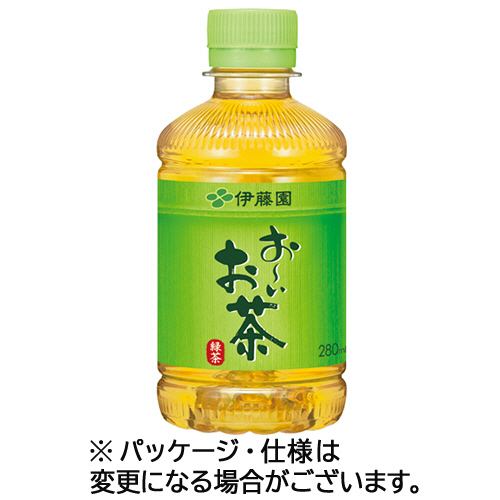 伊藤園　おーいお茶　緑茶　２８０ｍＬ　ペットボトル　１セット（９６本：２４本×４ケース）