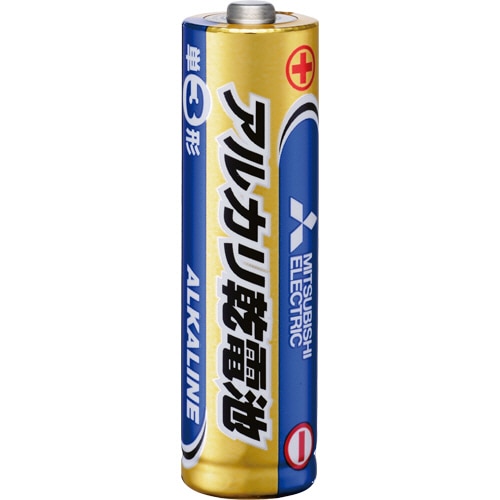 三菱電機 アルカリ乾電池 単3形 LR6N/4S 1セット(40本:4本×10パック)