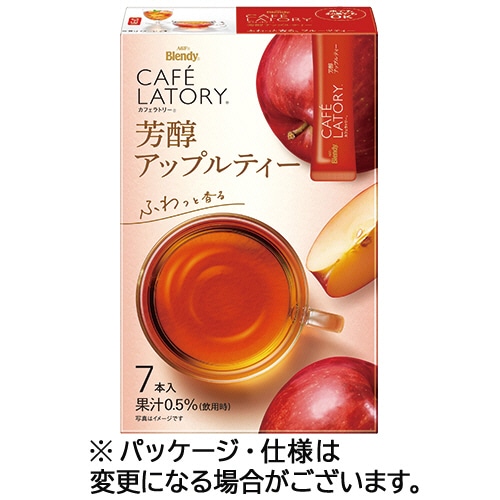 味の素AGF ブレンディ カフェラトリー スティック 芳醇アップルティー 1セット(42本:7本×6箱)
