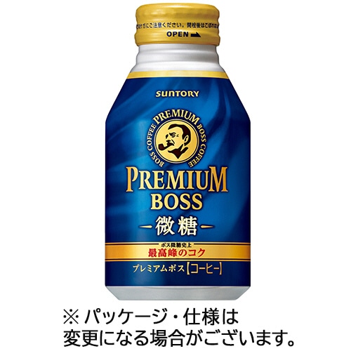 サントリー プレミアムボス 微糖 260g ボトル缶 1セット(48本:24本×2ケース)