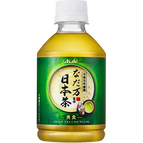 アサヒ飲料 なだ万監修 日本茶 275ml ペットボトル 1ケース(24本)