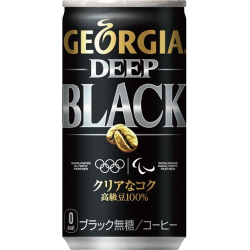 コカ・コーラ ジョージア ディープブラック 185g 缶 1ケース(30本)