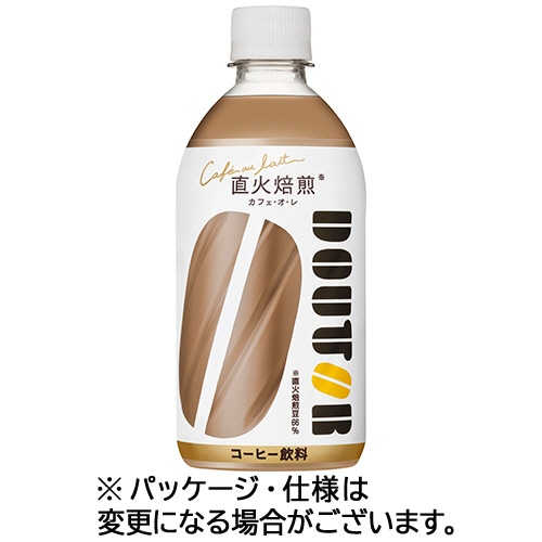 アサヒ飲料 ドトール カフェ・オ・レ 480ml ペットボトル 1ケース(24本)