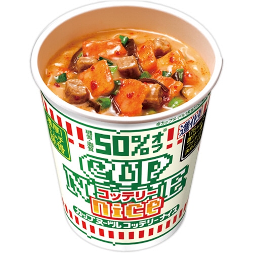 日清食品 カップヌードル コッテリーナイス 濃厚 キムチ豚骨 58g 1ケース(12食)