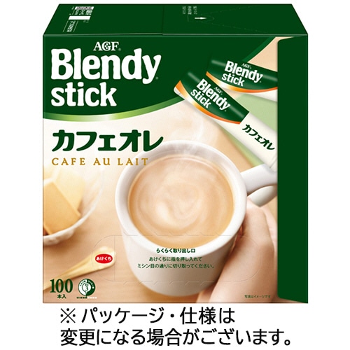 味の素AGF ブレンディ スティック カフェオレ 1セット(300本:100本×3箱)