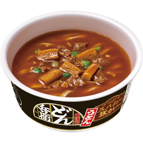 日清食品 日清のどん兵衛 スパイシー豚カレーうどん[東] 86g 1ケース(12食)