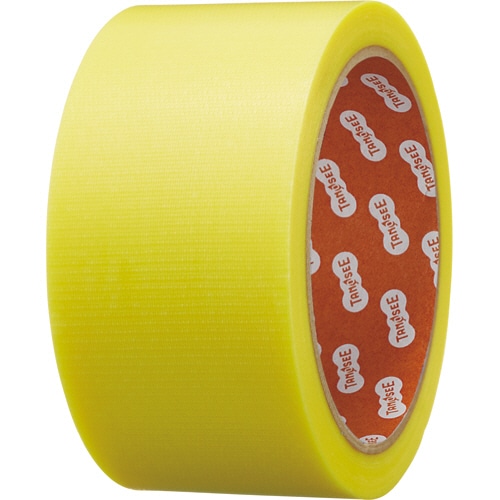 TANOSEE カラー養生テープ 50mm×25m 黄 1セット(30巻)