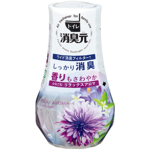 小林製薬 トイレの消臭元 心なごむリラックスアロマ 400mL 1セット(5個)
