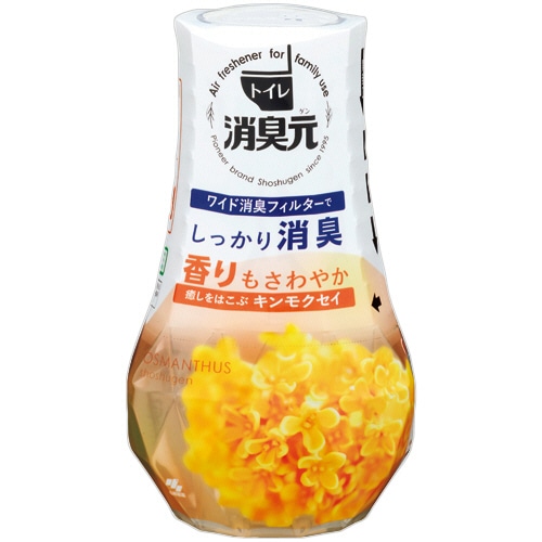小林製薬 トイレの消臭元 癒しをはこぶキンモクセイ 400mL 1セット(5個)