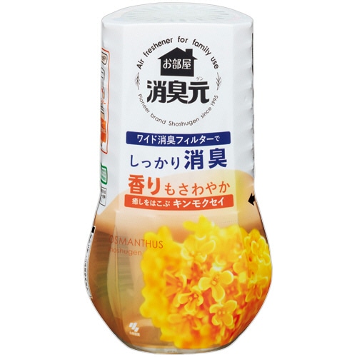 小林製薬 お部屋の消臭元 癒しをはこぶキンモクセイ 400mL 1セット(3個)