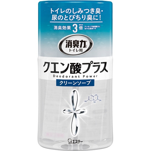 エステー トイレの消臭力 クエン酸プラス クリーンソープ 400ml 1セット(3個)
