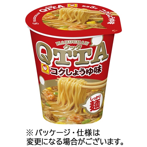 東洋水産　ＭＡＲＵＣＨＡＮ　ＱＴＴＡ　コクしょうゆ味　７８ｇ　１ケース（１２食）
