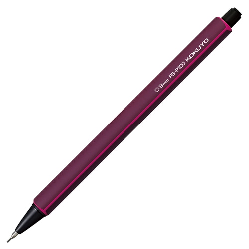 コクヨ 鉛筆シャープ 0.9mm (軸色:ワインレッド) PS-P100DR-1P 1本