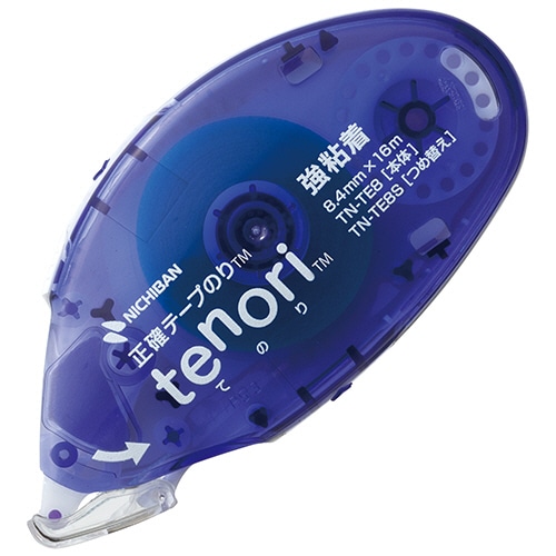 ニチバン テープのり tenori 強粘着 本体 8.4mm×16m TN-TE8 1個