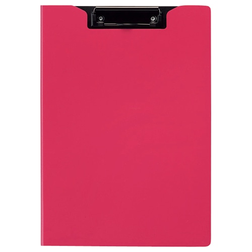 TANOSEE クリップファイル A4タテ ピンク 1枚