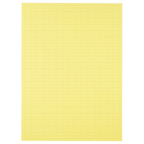 TANOSEE 模造紙(プルタイプ) 本体 788×1085mm 50mm方眼 クリーム 1ケース(20枚)