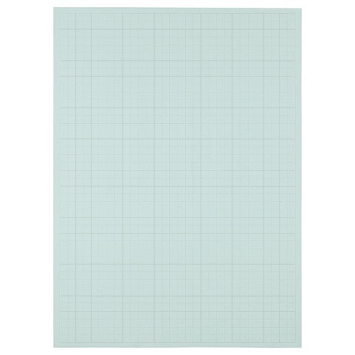 TANOSEE 模造紙(プルタイプ) 本体 788×1085mm 50mm方眼 ブルー 1ケース(20枚)