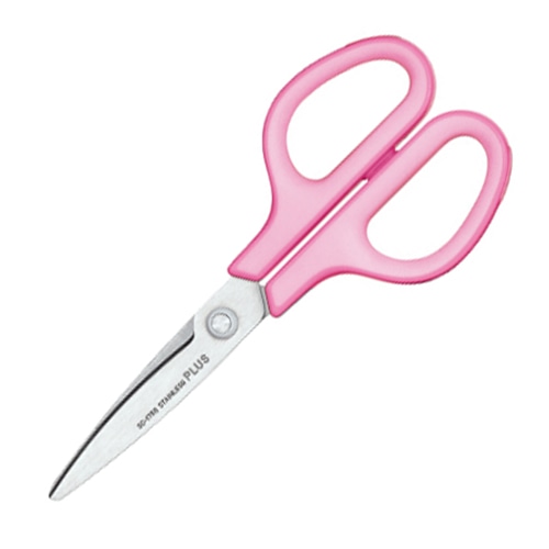 プラス フィットカットカーブ スタンダード 対称 刃渡り65mm ピンク SC-175S 1本