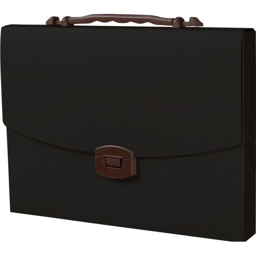 ライオン事務器 キャリングバッグ イロキャリ ビターショコラ CA-143BC 1個