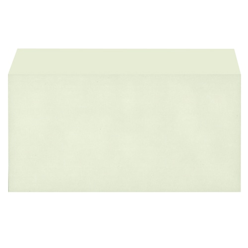 キングコーポレーション ソフトカラー封筒 のり付 洋0(洋長3) 100g/m2 グレー 162024 1パック(100枚)