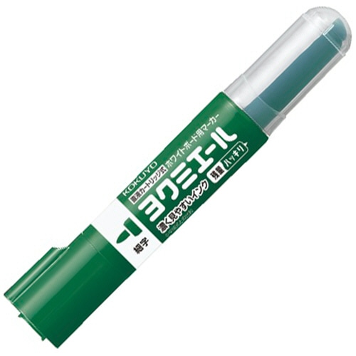 コクヨ ホワイトボード用マーカー ヨクミエール 細字・丸芯 緑 PM-B501NG 1本