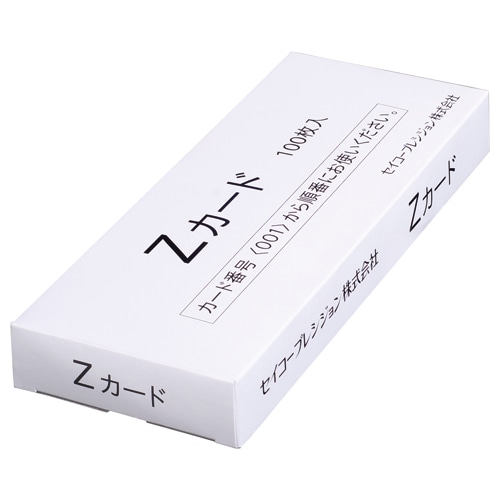 セイコーソリューションズ セイコー用片面タイムカード 全締日対応 片面6欄印字 CA-Z 1パック(100枚)