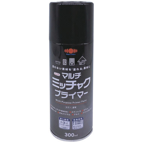 ニッペホームプロダクツ　下地剤　マルチミッチャクプライマー　スプレー　３００ｍＬ　４９７６１２４４０２０５０　１本