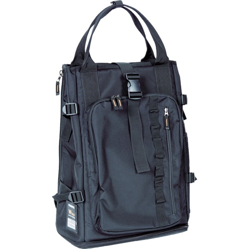 TRUSCO 裏表ひっくり返るリュック Wフェイスリュック ブラック RESL-BK 1個