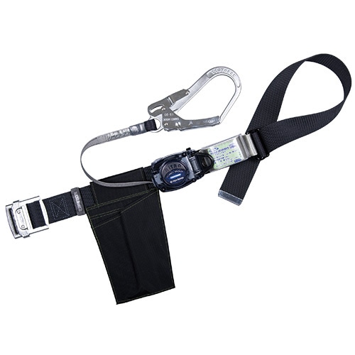 藤井電工 ツヨロン リトラ 墜落制止用器具 黒 L TB-RN-590-BLK-L-BP 1着