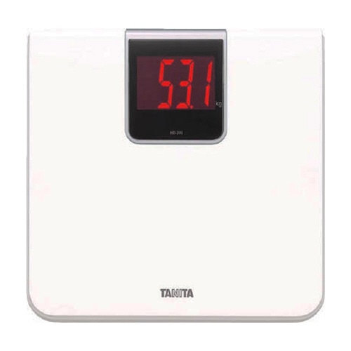 タニタ デジタルヘルスメーター HD-395-WH 1台