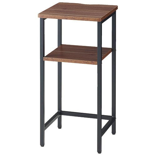 ＹＡＭＡＺＥＮ　受付台　幅３５０×奥行３５０×高さ７２５ｍｍ　ウォルナットブラウン／サンドブラック　ＭＲＴ－３５Ｒ（ＷＢ／ＳＢＫ）　１台