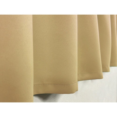 ユニベール　カーテン　ベルーイ　幅１０００×長さ１７８０ｍｍ　ベージュ　１パック（２枚）