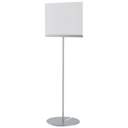 テラモト　２Ｗａｙサインスタンド　Ａ３ヨコ　シルバー　ＳＵ－６５７－３０３－０　１台