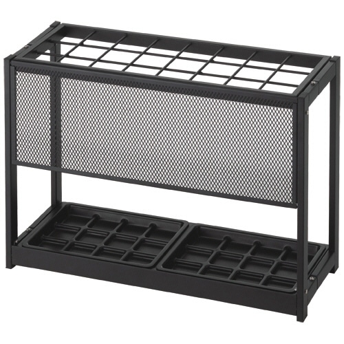 ＴＡＮＯＳＥＥ　傘立て（折りたたみタイプ）　２４本用スリム　ブラック　１台