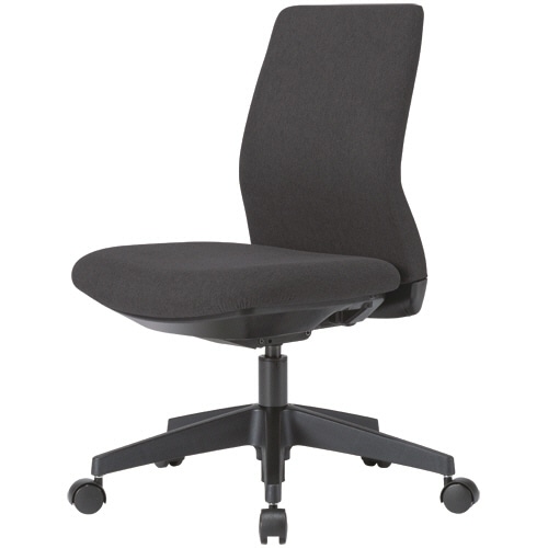 中央可鍛工業　ｃｏｔｔｅチェア　ローバック　肘なし　背・座：ブラック　ＬＣ－１００（ＢＫ）　１脚