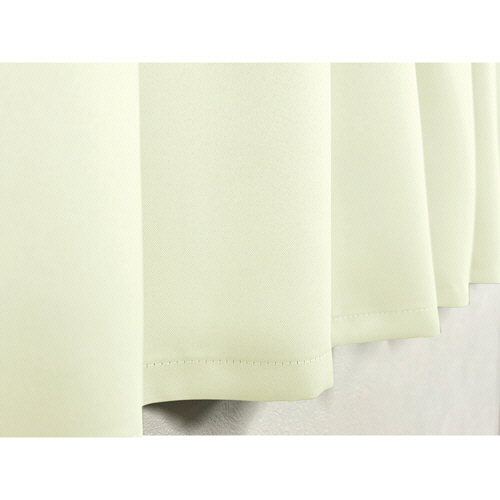 ユニベール　防炎　１級遮光　ドレープカーテン　ベルーイ　幅１０００×長さ１３５０ｍｍ　オフホワイト　１パック（２枚）