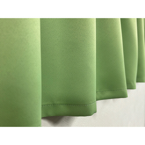 ユニベール　防炎　１級遮光　ドレープカーテン　ベルーイ　幅１０００×長さ１２００ｍｍ　グリーン　１パック（２枚）