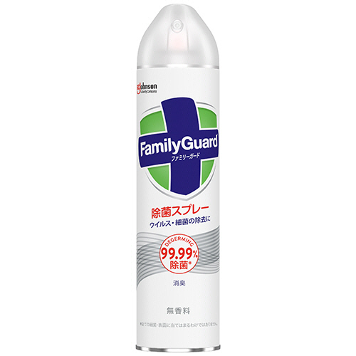 ジョンソン　ファミリーガード　除菌スプレー　無香料　３００ｍＬ　１本