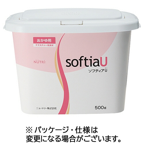 ニュートリー　ソフティアＵ　おかゆ用　フタ付本体　５００ｇ　１個